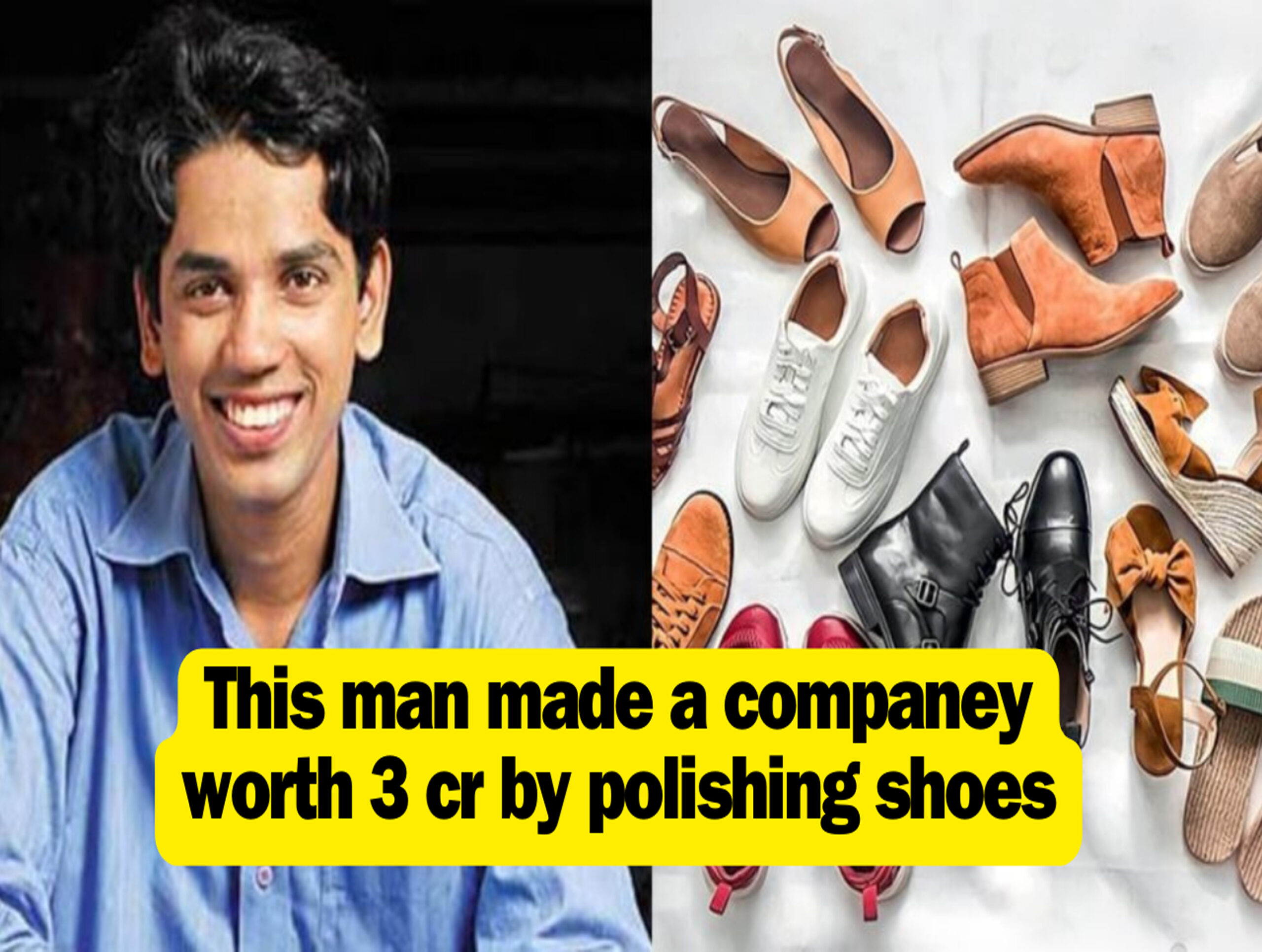 Sandeep Gajakas Become A Millionaire By Polishing Shoes